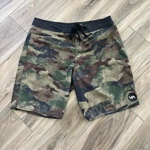 Men’s RVCA board shorts.